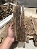 Trầm sánh 1 mặt dầu tốt có độ dày từ 0,8 - 1 mm Mộc Trầm Agarwood. thumb 4