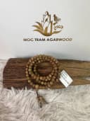 Vòng tay - Chuỗi tràng hạt 108 hạt Trầm Banh Đỏ Rừng Indonesia tự nhiên 6 ly (6mm) thumb 3