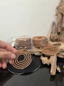 Trầm hương nén khoan tròn_nhang vòng trầm hương tự nhiên cháy 2 giờ Mộc Trầm Agarwood thumb 1